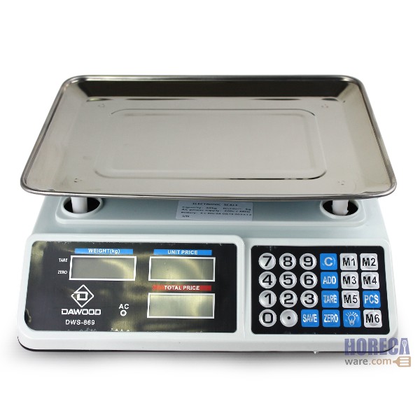 เครื่องชั่งน้ำหนักดิจิตอล รุ่นDW869 ตรานาโนเทค