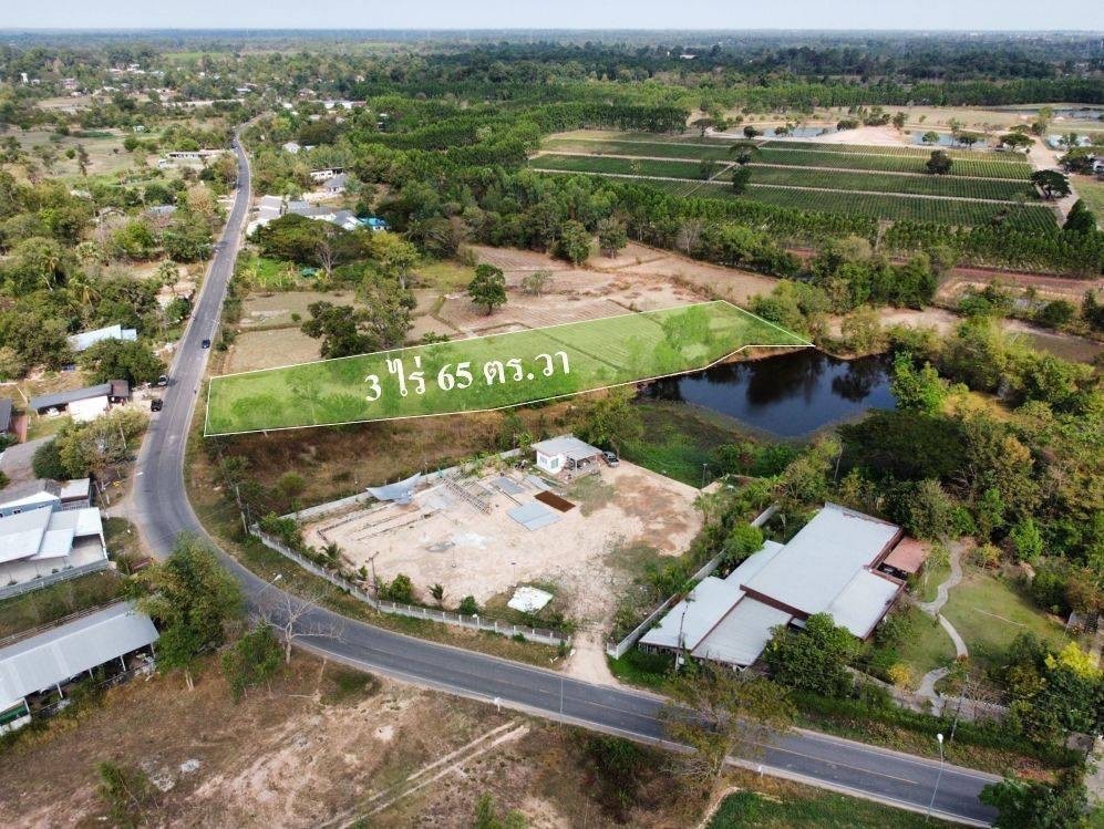 ขายที่ดินเปล่า 3ไร่ 65 ตรว. ขายไร่ละ2.4 ล้าน บ้านหนองมะนาว ตำบลขามใหญ่ อำเภอเมือง จังหวัดอุบลราชธานี