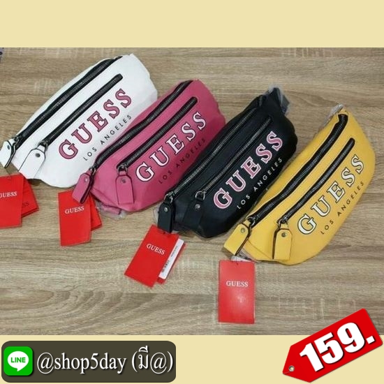 🎒 กระเป๋า หนัง PU คาดอกคาดเอว ใช้ได้ทั้งหญิงและชาย 🥰 GUESS