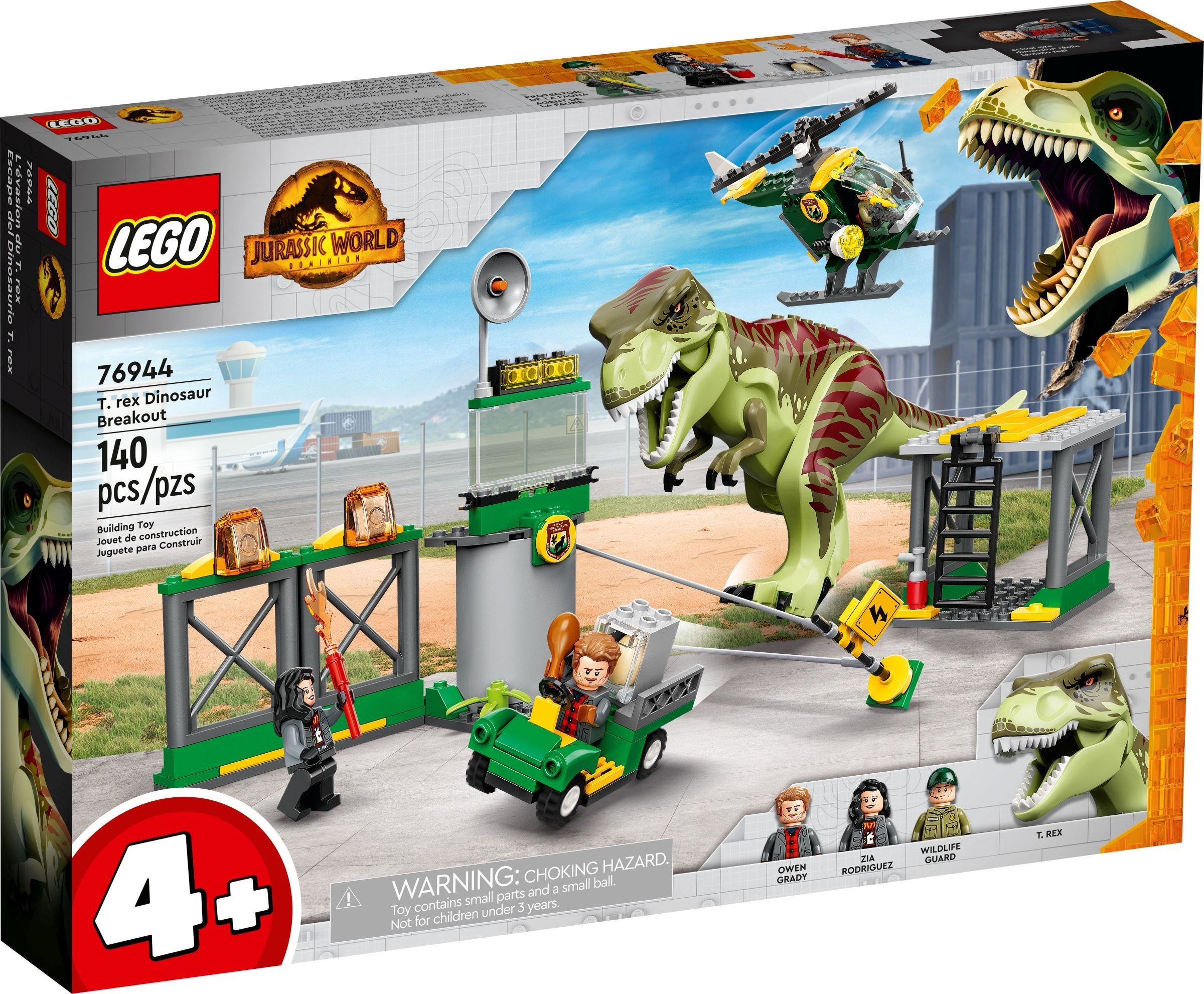 LEGO Jurassic World เลโก้ 76944 T. rex Dinosaur Breakout