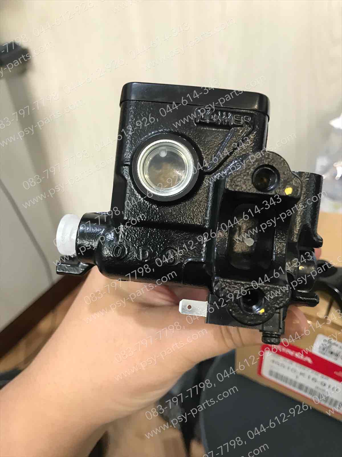 ชุดปั๊มดิสก์เบรค SCOOPY-I, SCOOPY/12, CLICK, CLICK-I แท้ๆ หน้าบน-ดำ 45510-K16-910