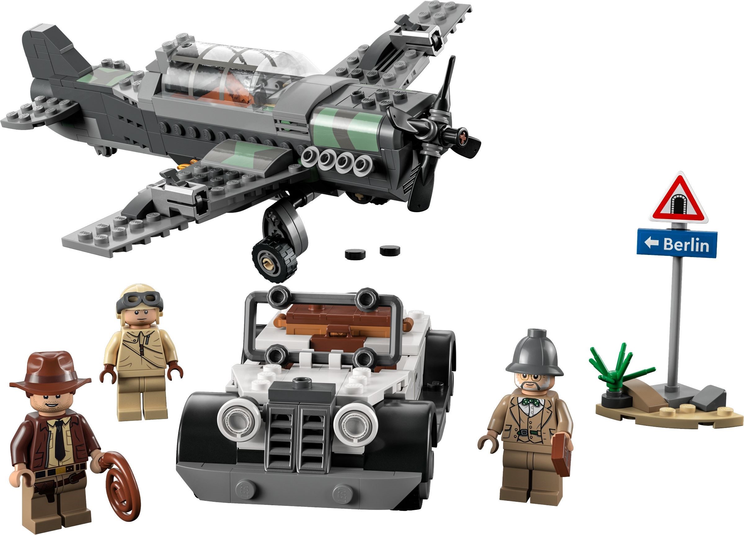 LEGO เลโก้ Indiana Jones 77012 Fighter Plane Chase