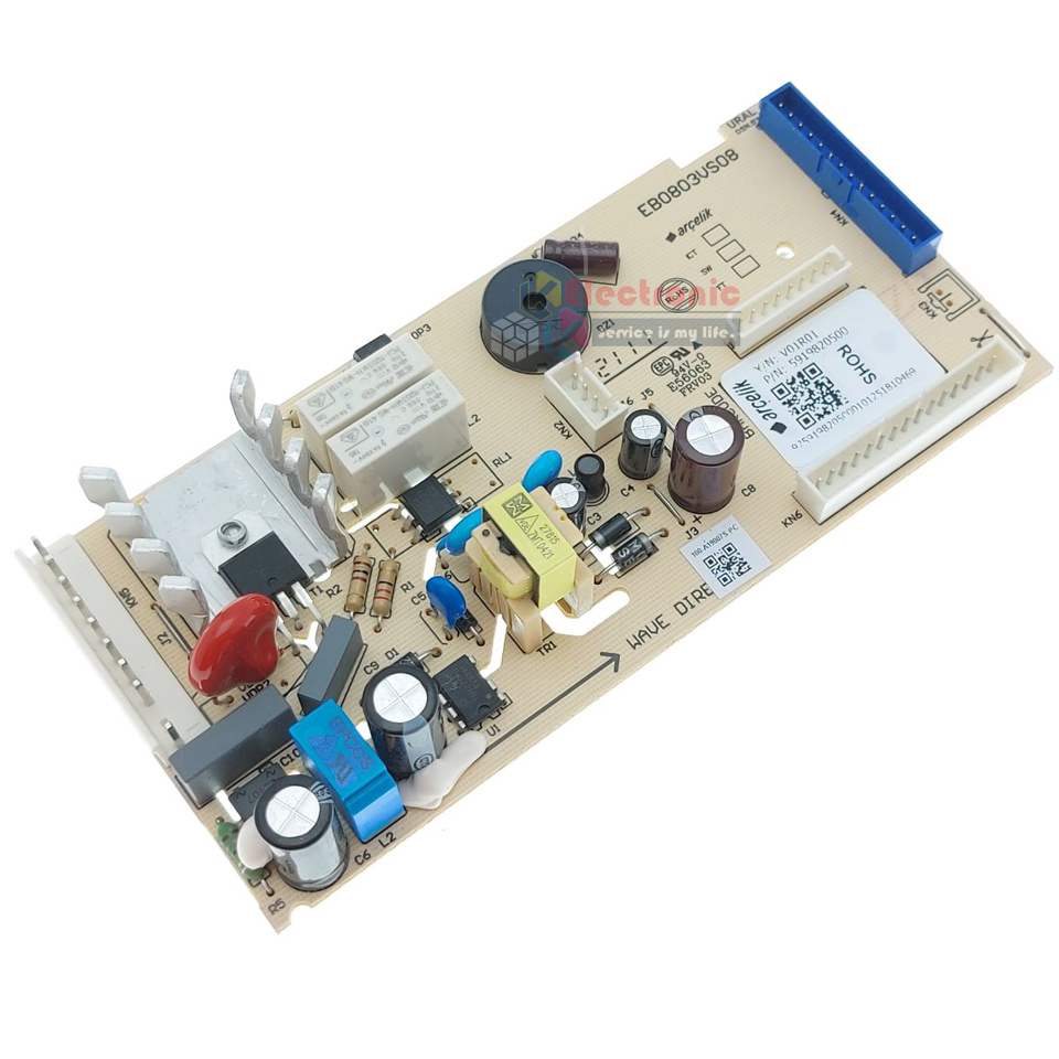 แผงตู้เย็น-BEKO/เบโค สำหรับรุ่น* RDNT270150ZP*อะไหล่แท้/บอร์ดตู้เย็น-BEKO/เบโค สำหรับรุ่น* RDNT270150ZP*อะไหล่แท้