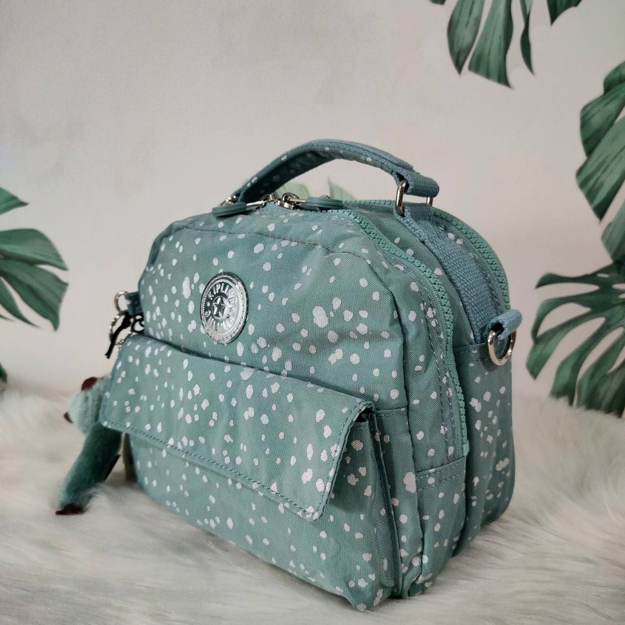 คิปลิ้ง Candy 2 ways backpack กระเป๋าเป้ สะพายข้าง กระเป๋าถือ KIPLING