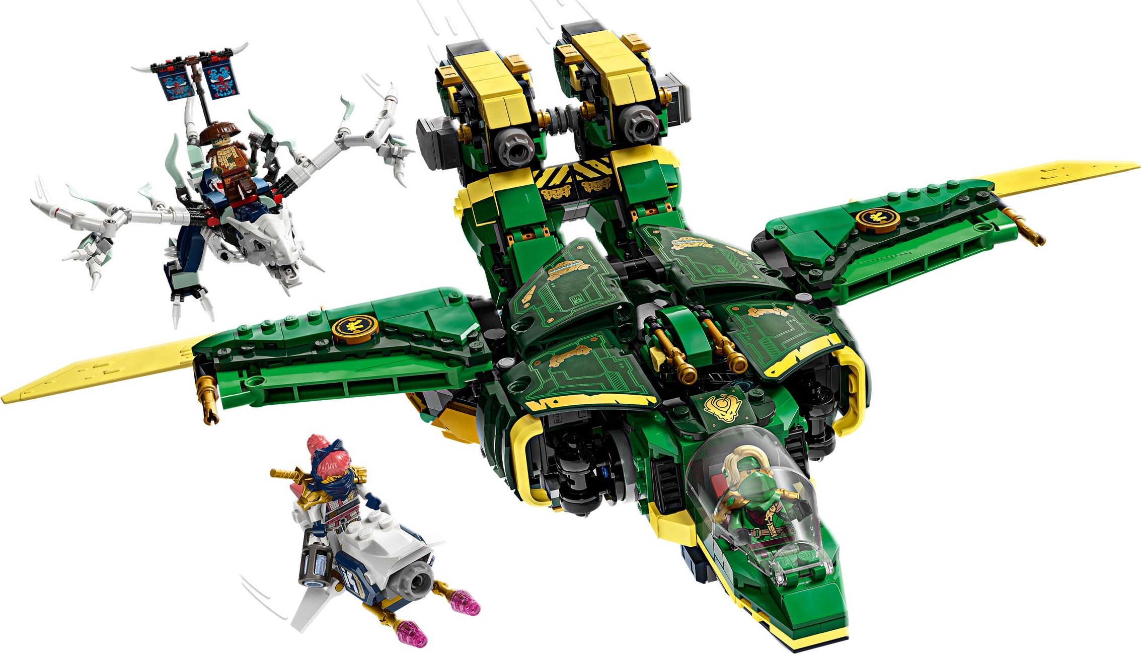 LEGO Ninjago เลโก้ 71845 Lloyd's Jet Mech