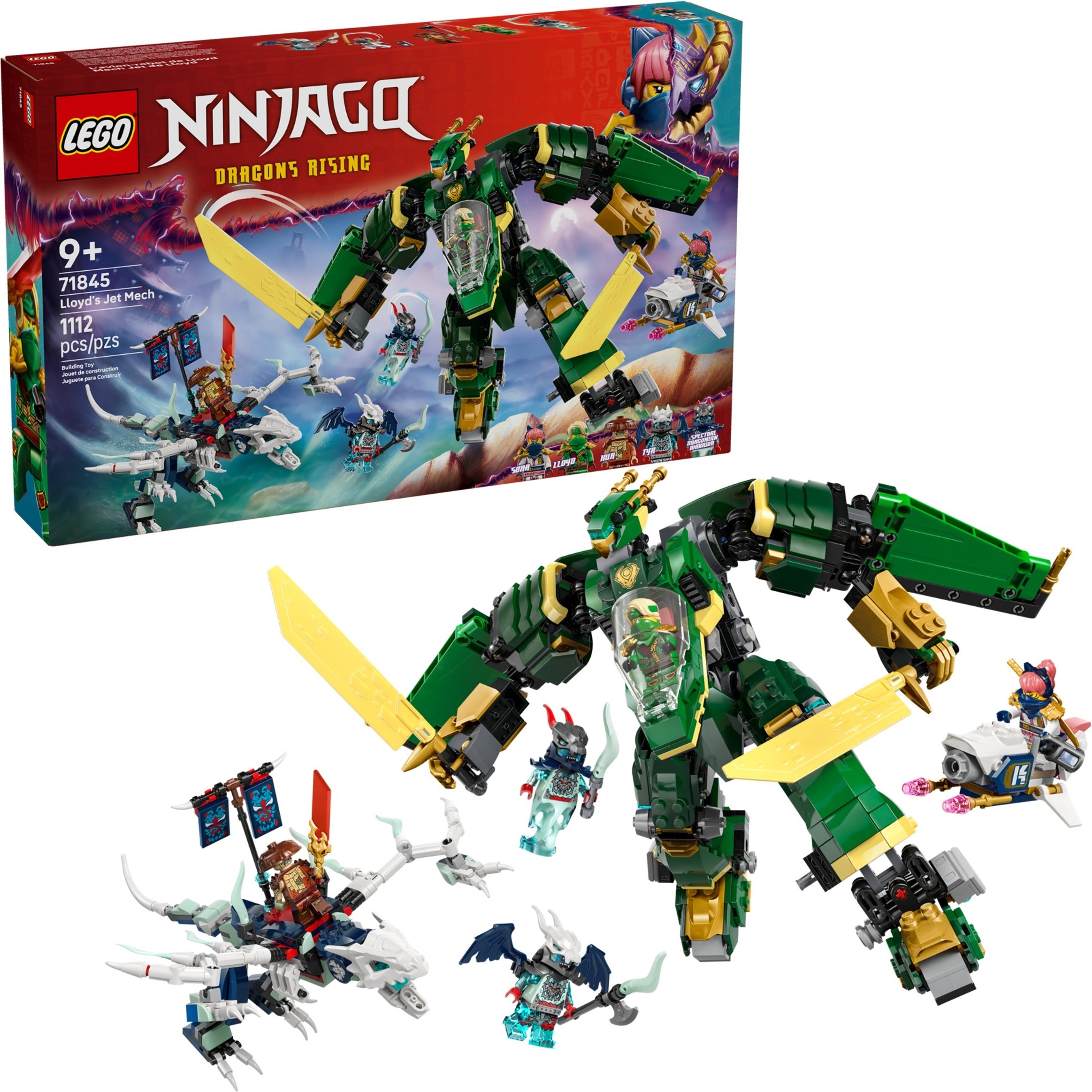 LEGO Ninjago เลโก้ 71845 Lloyd's Jet Mech