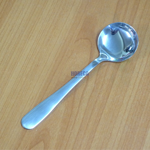 ช้อนซุปคาว ลายหยดน้ำ 1โหล(12ชิ้น) กุ๊ก