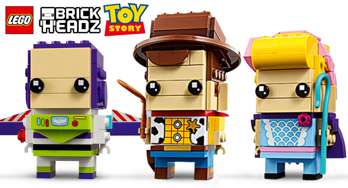 [Bundle] LEGO Brickheadz Toy Story 40553 Woody and Bo Peep + 40552 Buzz Lightyear (ได้ทั้ง 3 ตัว)