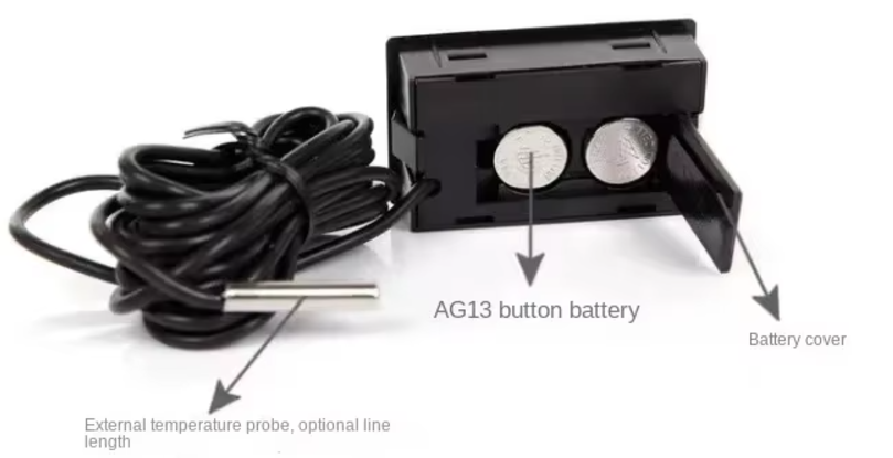 เครื่องวัดอุณหภูมิ (แถมถ่าน 2 ก้อน) T110 FY-10 Digital Thermometer Temperature เทอร์โมมิเตอร์