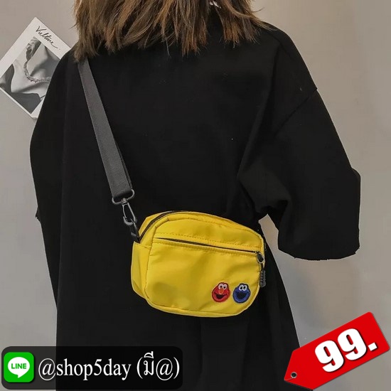 ⚡️กระเป๋าสะพายข้าง EM สุดน่ารัก 🤩 ELmo (เอลโม่)