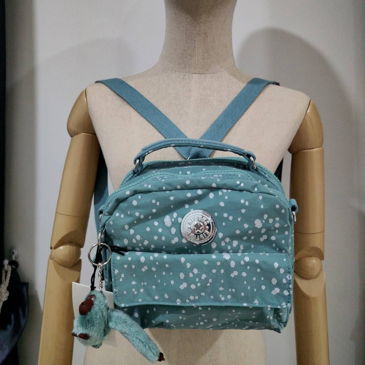 คิปลิ้ง Candy 2 ways backpack กระเป๋าเป้ สะพายข้าง กระเป๋าถือ KIPLING