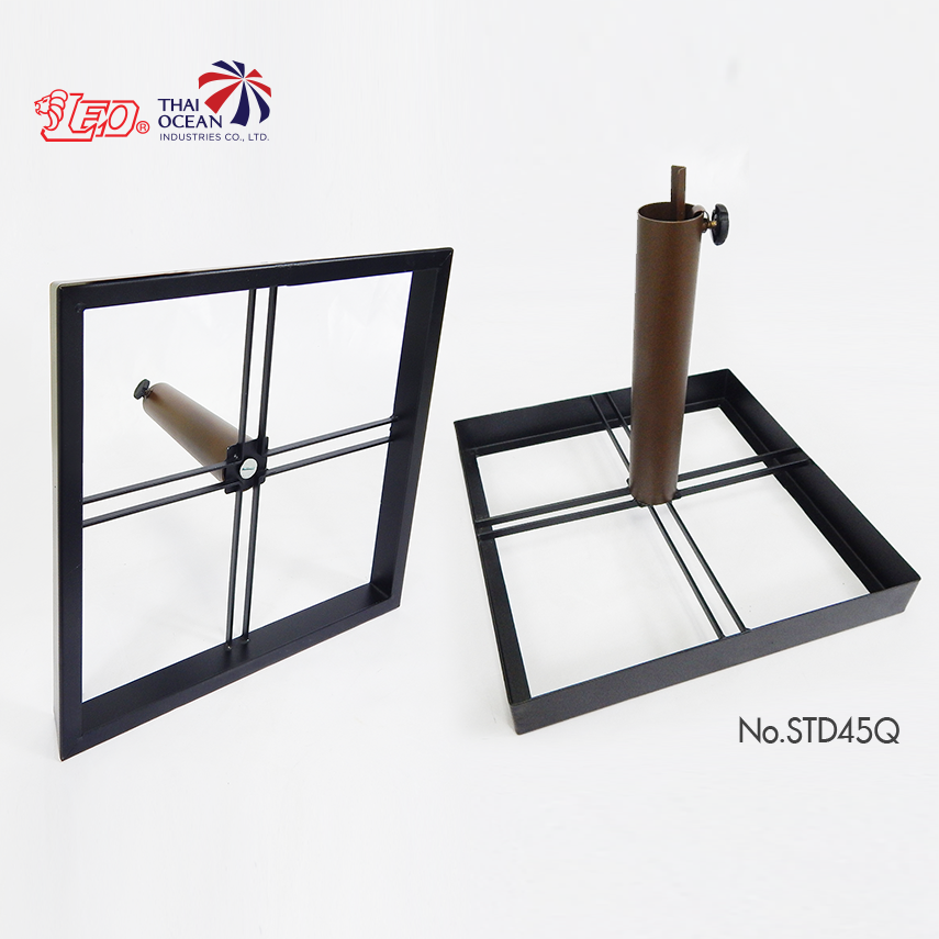 Leo ขาตั้ง ร่มสนาม แบบถอดเสา แกน 60 มิล สำหรับใช้อิฐทับ