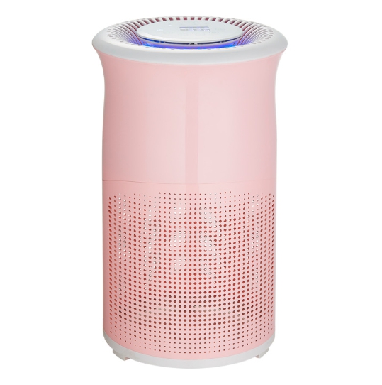 เครื่องฟอกอากาศกรองอากาศAir Purifier มาตรฐานPM2.5 รุ่นJH-1701สีชมพู ราคาถูก เหมาะสำหรับขนาดห้อง41-60 ตรม.