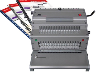 เครื่องเข้าเล่มสันเกลียว รุ่น WD-6988