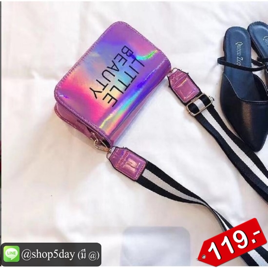 🔥กระเป๋าแฟชั่น สะพายข้าง Little Beauty No.LB 119-C