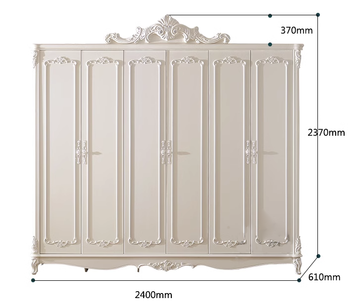 ตู้เสื้อผ้าหลุยส์ รุ่น Sharon