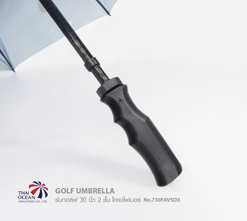 Leo ร่มกอล์ฟ 2ชั้น ขนาดใหญ่ 30นิ้ว กางได้ 2 คน โครงไฟเบอร์ ทนทาน ไม่เป็นสนิม ผ้าเคลือบยูวีกันแดดกันฝน