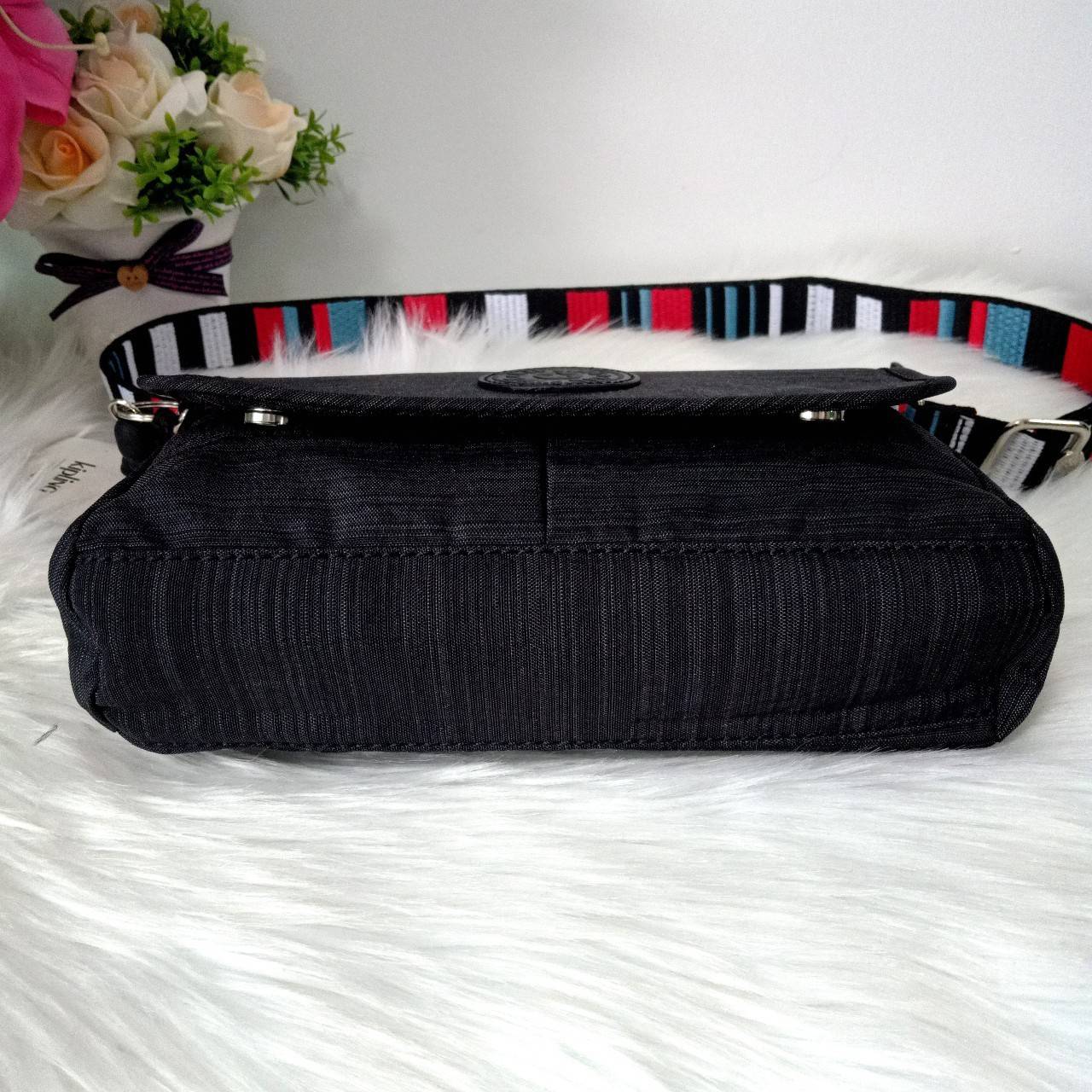 Kipling Shayna กระเป๋าสะพายไหล่ กระเป๋า ไนล่อน แท้