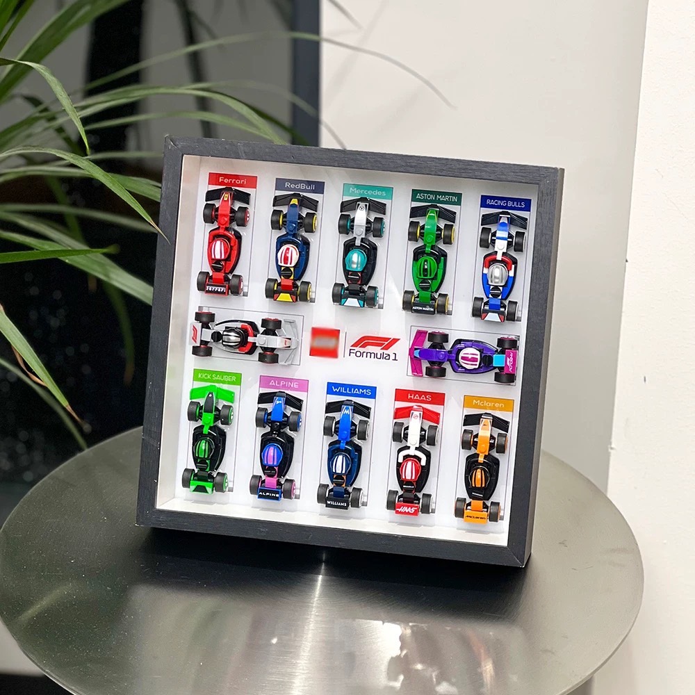Display frame สำหรับ 71049 Collectables - F1 Race Cars [12 ทีม]