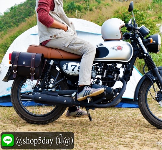 🔥 กระเป๋ารถมอเตอร์ไซค์ ⚡️วินเทจ⚡️เรโทร⚡️คาเฟ่