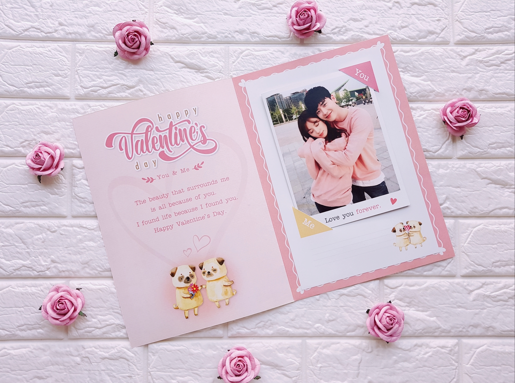 การ์ดอวยพรไซต์ใหญ่ Valentine Big Card