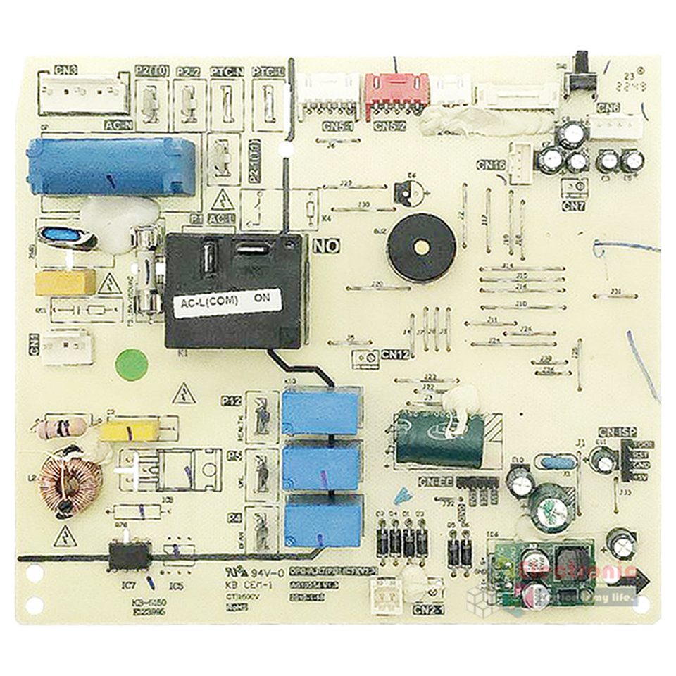 แผงบอร์ดควบคุมแอร์คอยเย็นTCL-ทีซีแอล รุ่น MAC-13FSI-อะไหล่ใหม่แท้บริษัท #อะไหล่แอร์TCL