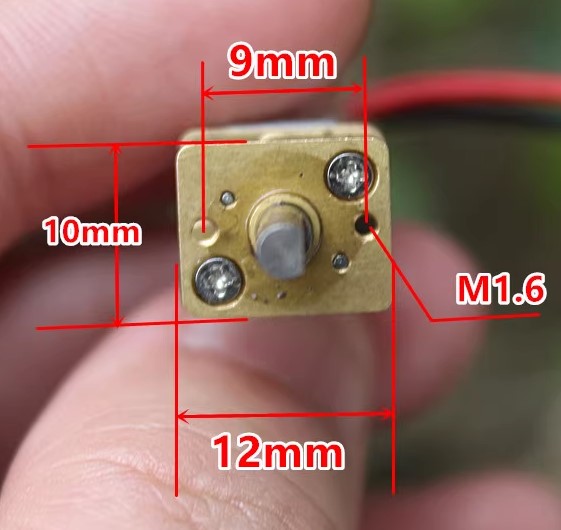 มอเตอร์เกียร์ N20 speed 3-6V (48-96 rpm) reduction gear motor Disassembly สินค้ามือสอง