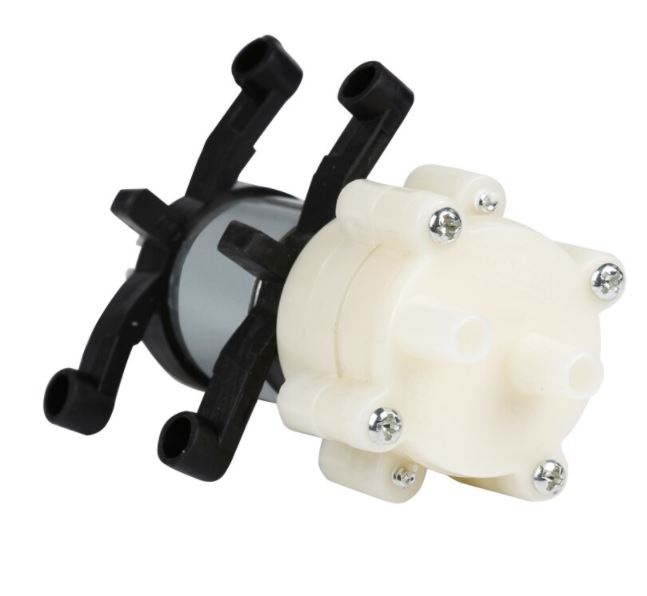 ปั๊มน้ำไดอะแฟรม R385 DC Diaphragm Pump Tea Making Machine 6-12v Mini Pumps Water-cooled Fish Tank Pump ปั้ม