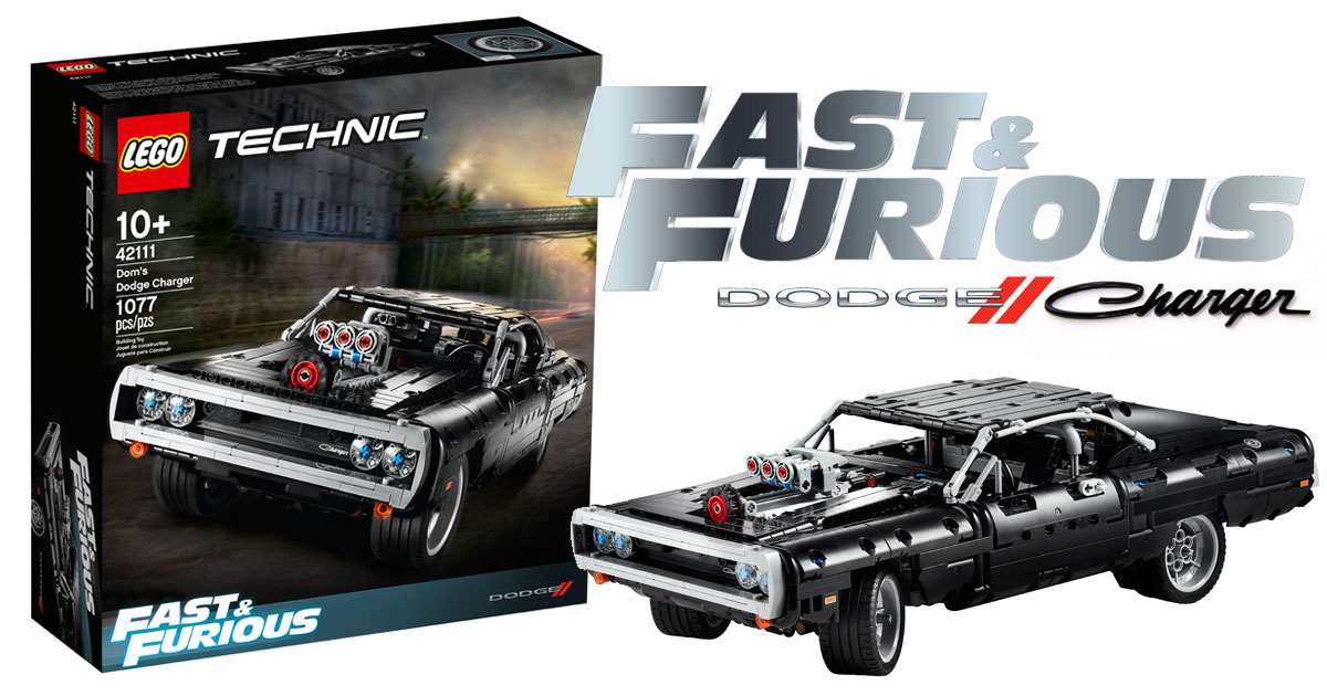 LEGO Technic Fast & Furious 42111 เลโก้ Dom's Dodge Charger