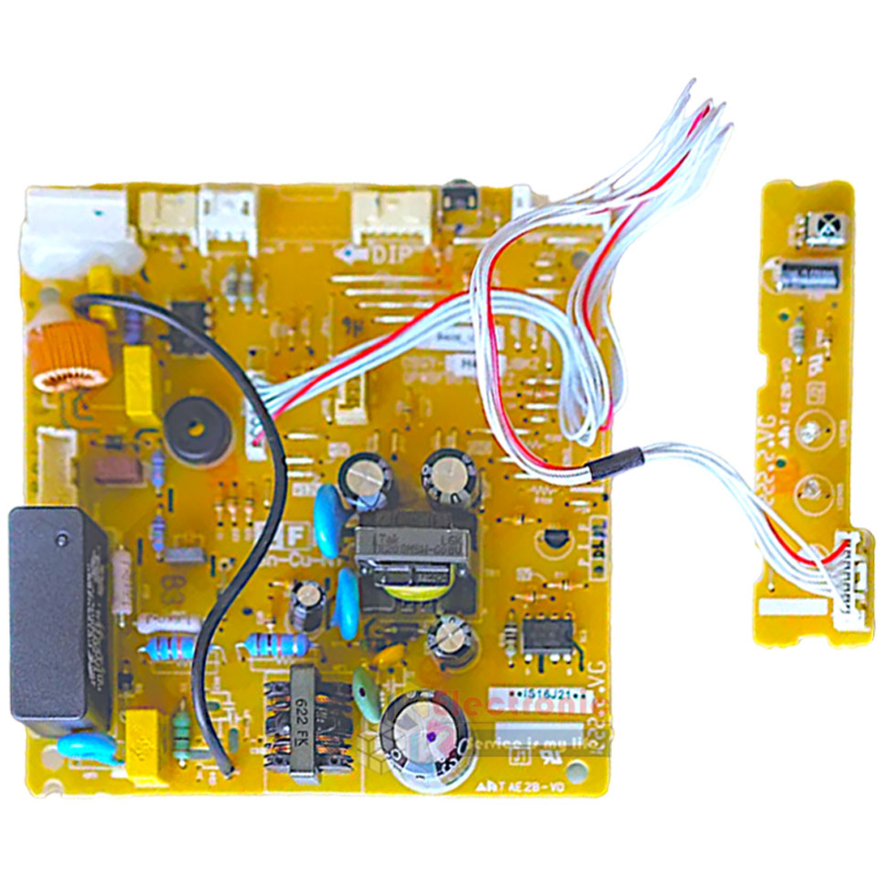 แผงบอร์ดควบคุมแอร์คอยเย็นSHARP-ชาร์ป รุ่น ใช้ได้กับุร่นที่ระบุไว้-อะไหล่ใหม่แท้บริษัท