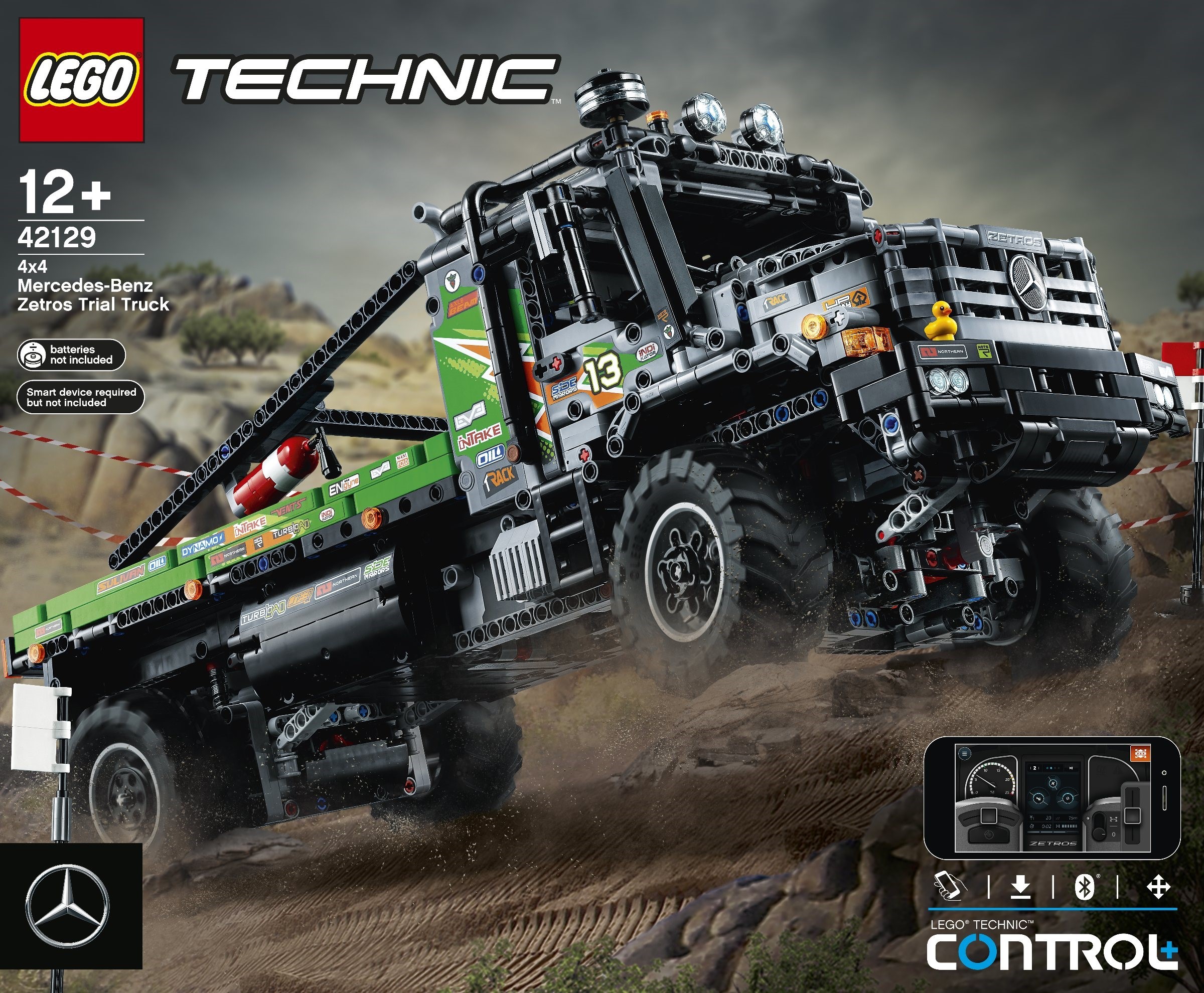 LEGO Technic เลโก้ 42129 4x4 Mercedes-Benz Zetros Trial Truck 3