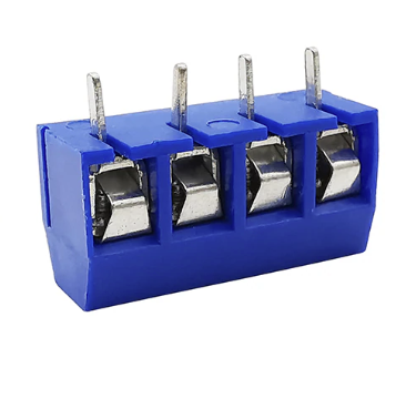 Terminal Block 4Pin Pitch 5.08mm KF301 ฺblue color Screw Terminal Block Connector 4 Pin