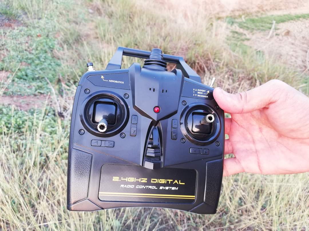 เครื่องบินบังคับวิทยุ Eachine Mini Mustang P-51D ระบบ 4CH ชุดพร้อมเล้น RTF