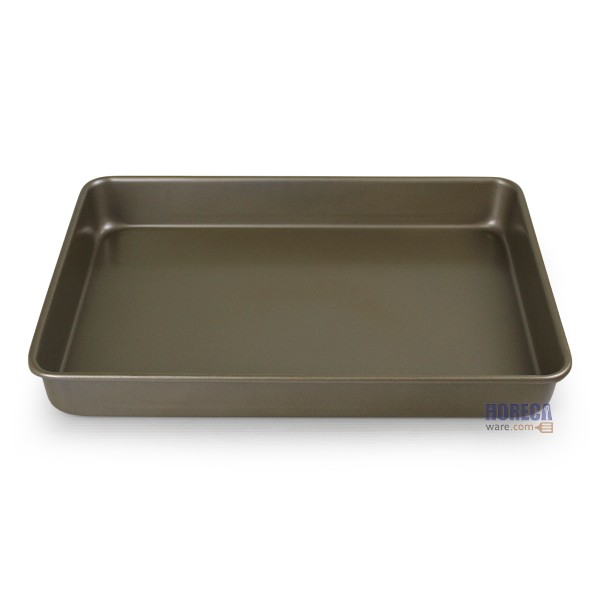 ถาดอบเทปล่อนเหลี่ยม 39x29x4 ซม. ตราเอ็มเวล