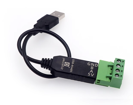 Peacefair brand USB to RS485 serial cable industrial grade serial RS485 to USB communication converter
