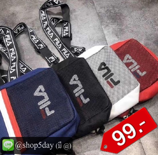🔥กระเป๋าสะพายข้าง Fila ฟิล่า-ฟิลล่า-ฟินล่า No.HOT001-1