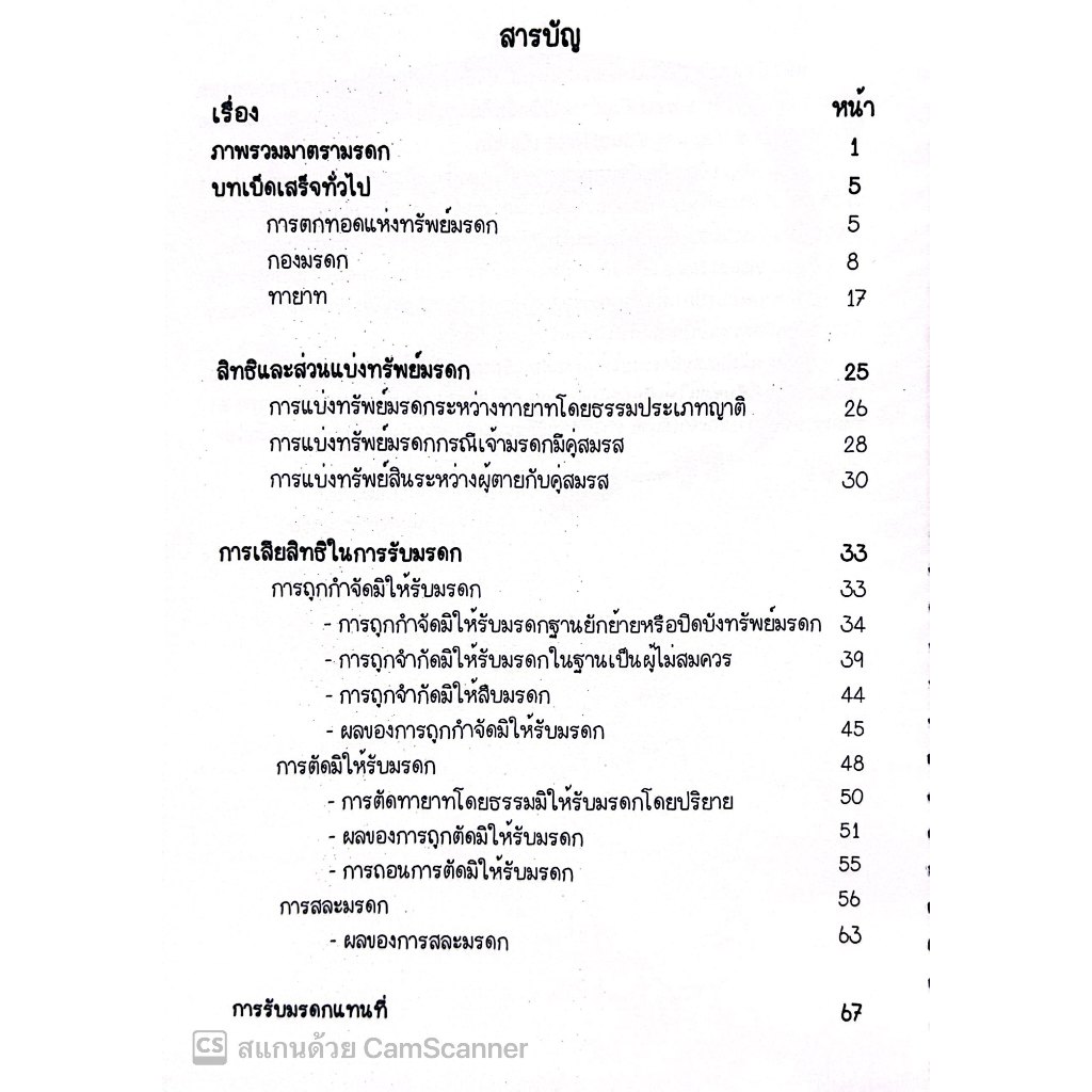 L4สรุปย่อกฎหมาย มรดก / โดย : LAW NOTE, รลิตตาภา ศรเสณี / พิมพ์ : พฤศจิกายน 2566