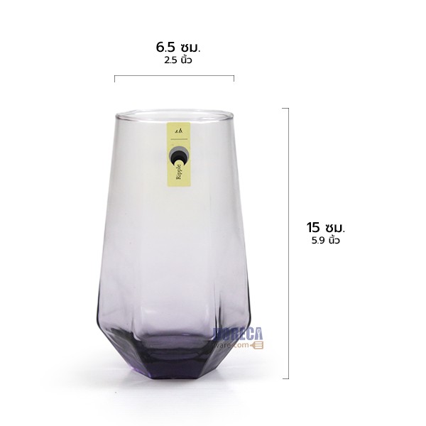 แก้ว Ripple Hiball Purple 575 มล. ริพเพิ้ล