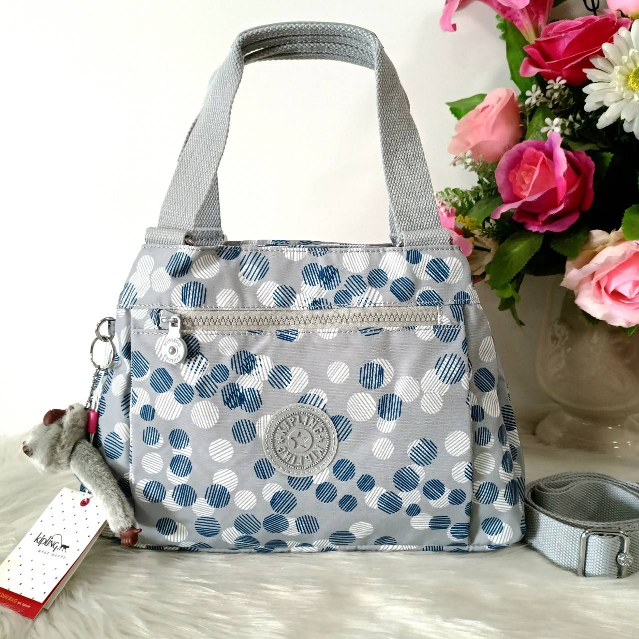 KIPLING กระเป๋าถือ สะพายข้าง ELISE HANDEBAG