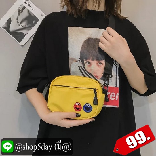 ⚡️กระเป๋าสะพายข้าง EM สุดน่ารัก 🤩 ELmo (เอลโม่)