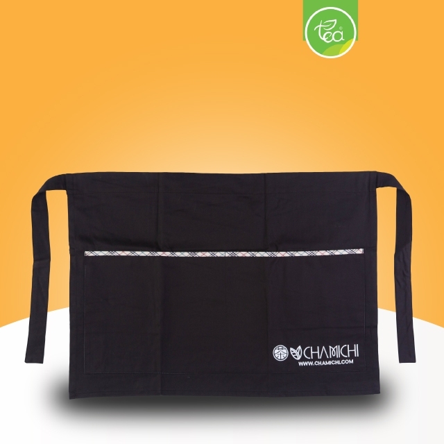 ผ้ากันเปื้อน CHAMICHI ผ้า ผลิตจาก Polyester ขนาดฟรีไซส์ ใส่ทำอาหาร ออกแบบโดย ทีอีเอ