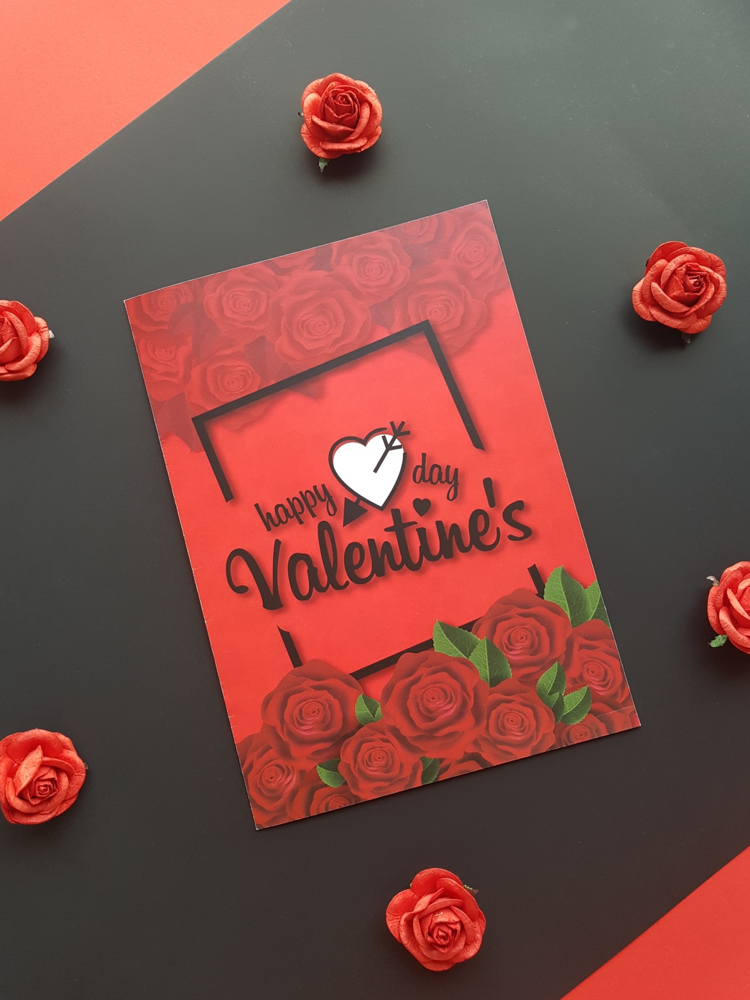 การ์ดอวยพรไซต์ใหญ่ Valentine Big Card