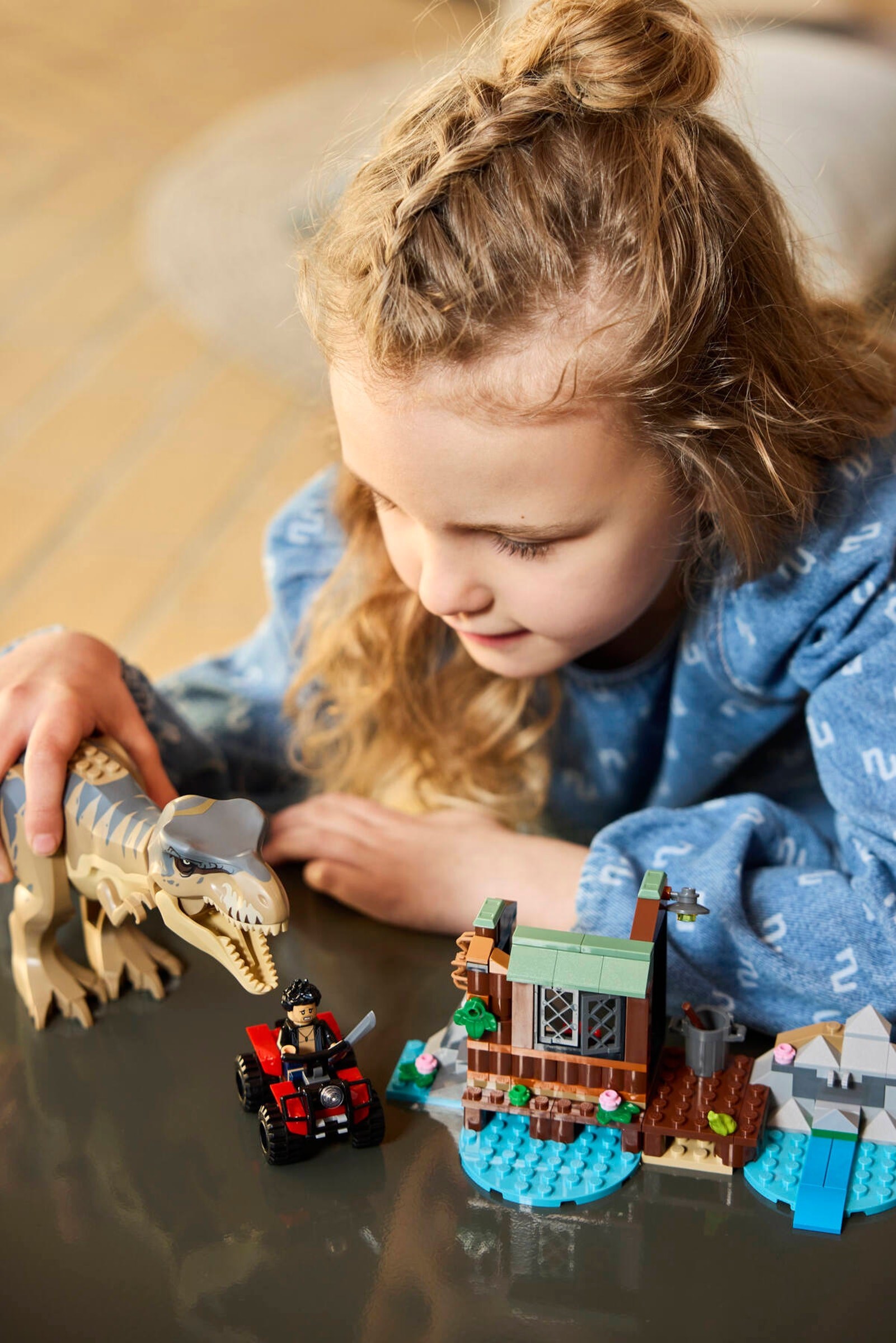 LEGO Jurassic World เลโก้ 76975 T. rex River Escape