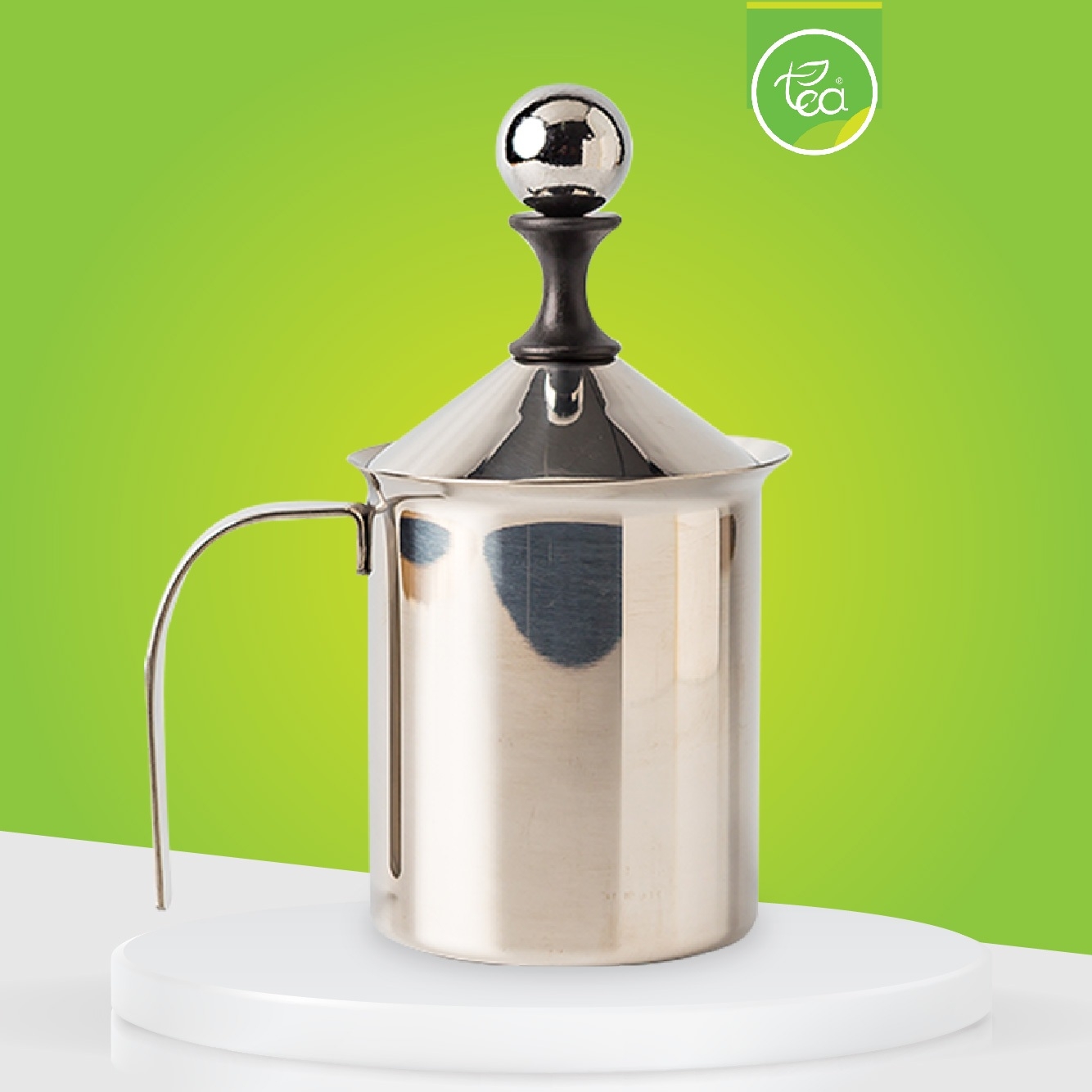 เหยือกปั้มฟองนม Milk Frother เครื่องตีฟองนม สแตนเลส เครื่องทำฟองนม 400ml. บรรจุ (1 ชิ้น)