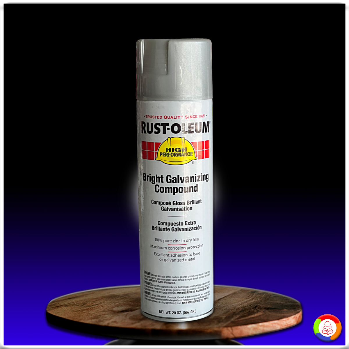 สีสเปรย์ โคลกัลวาไนซ์ รัสต์โอเลี่ยม Rust-Oleum Bright Galvanized Compound V2117