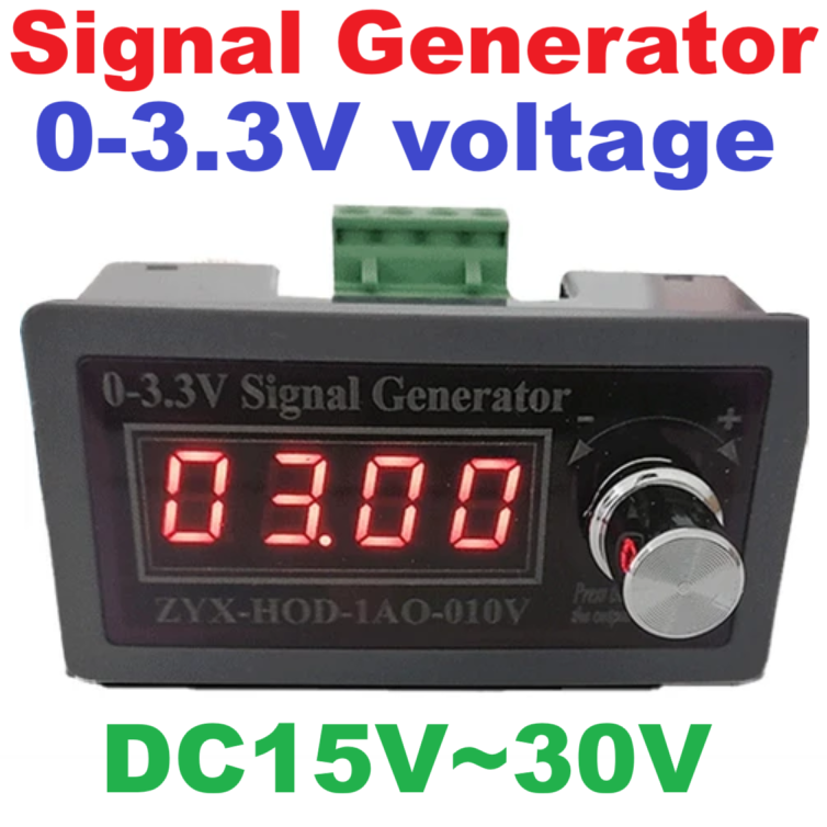 0-3.3V adjustable signal source voltage generator transmitter PLC frequency converter servo analog control instrument