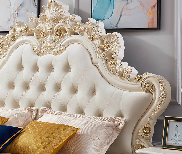 เตียงเจ้าหญิง เตียงหลุยส์ เตียงนอนหลุยส์ รุ่น Moon