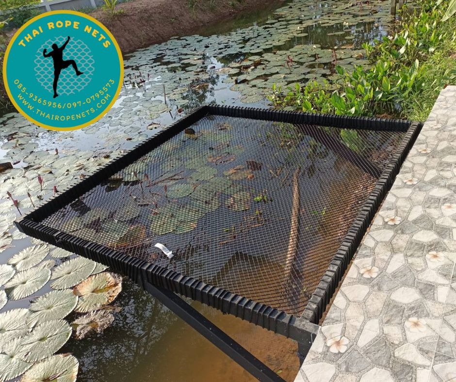 เชือกมัดโครงเปลตาข่าย เชือกที่ผูกกับเหล็ก เชือกผูกเปล RopeHammock เชือกสีดำ เชือกใยนิ่ม