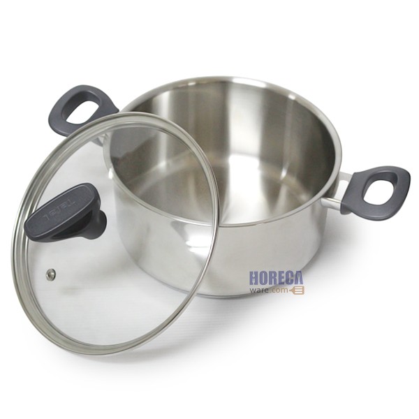 "Daily Cook" double-handled pot with glass lid, 20 cm, Tefal