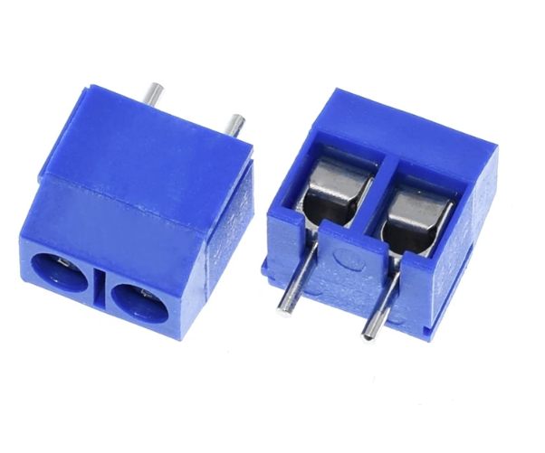 Terminal Block 2Pin Pitch 5.08mm KF301 blue color Screw Terminal Block Connector 2 Pin